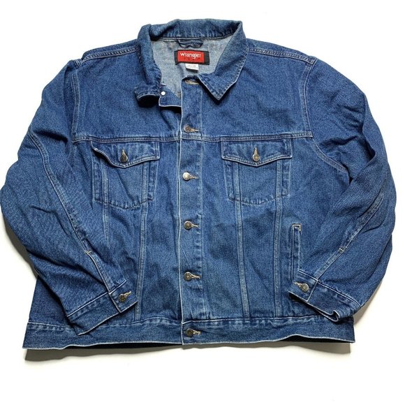 wrangler denim jacket 3xl